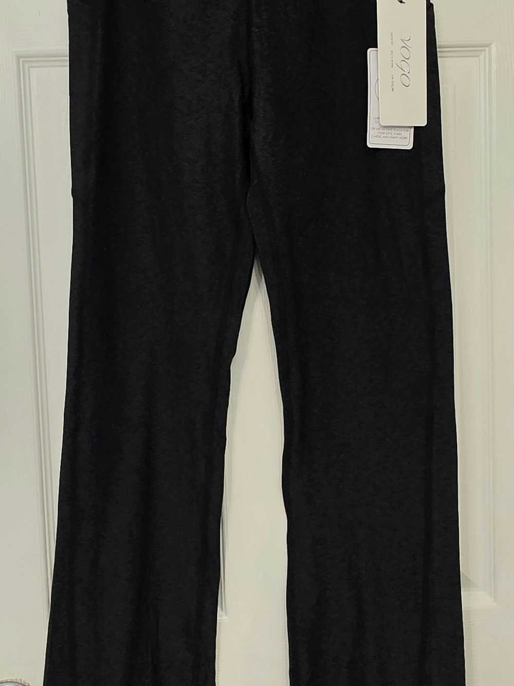 Vogo Womens Flare Leggings Heather Charcoal M NWT